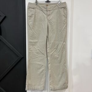 Route 66 Women’s Tan Corduroy Pants Size 8 Trousers Cotton